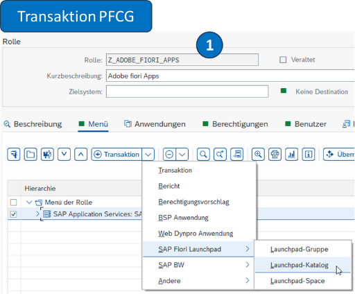Transaktion PFCG